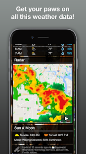 Weather Puppy - App & Widget Screenshot