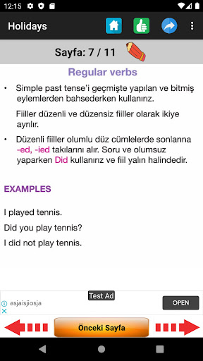 5. Sınıf 6. Sınıf İngilizce Te Screen 2