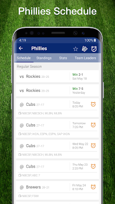 Phillies Baseball: Live Scores, Stats, Plays Gamesのおすすめ画像1