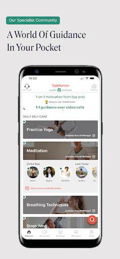 Screenshot of TaskHuman
