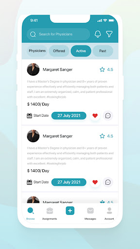 Doctor Locums Screen 3