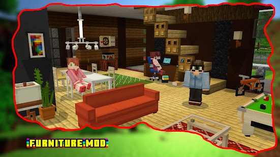 Furniture mod for minecraft pe Screenshot