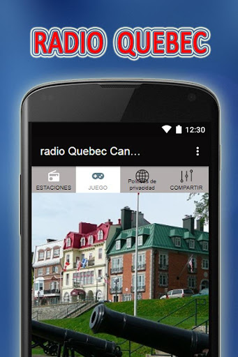 Quebec Canada radios Screen 2