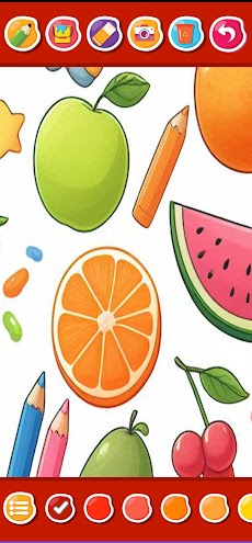 Fruits Coloring Bookのおすすめ画像3