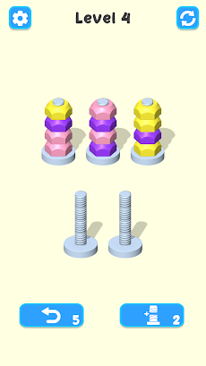 Nuts Sort - Color Puzzleのおすすめ画像1