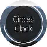 Circles Clock - UCCW Skin icon