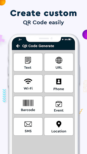 QR Code Scanner and Generator Screen 3