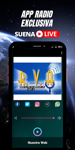 Android application La voz de Arenillas screenshort