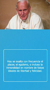Captura 2 Juan Pablo II frases inspirado android