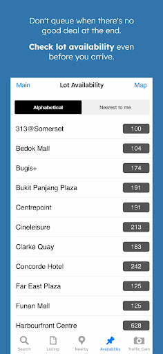 Carpark Rates Screen 2