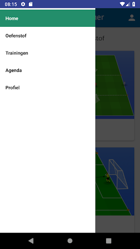 TrainingsPlanner Screen 3