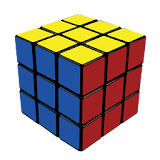 Colorful cube icon