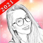 Cover Image of Download Pencil Sketch - Sparkle Effect - Photo Editor 2021 3.4 APK