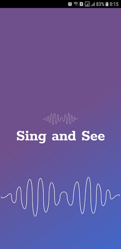 Android application Sing & See: hear vocal, see pi screenshort