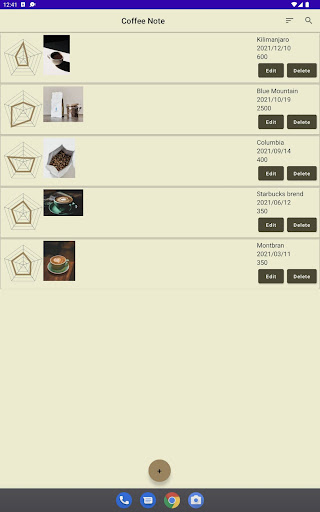 Coffee Note - AI Coffee App