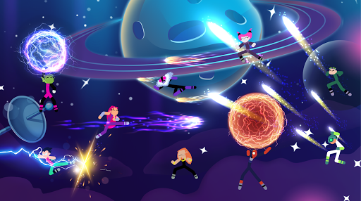 Stick Titans Teen Battle