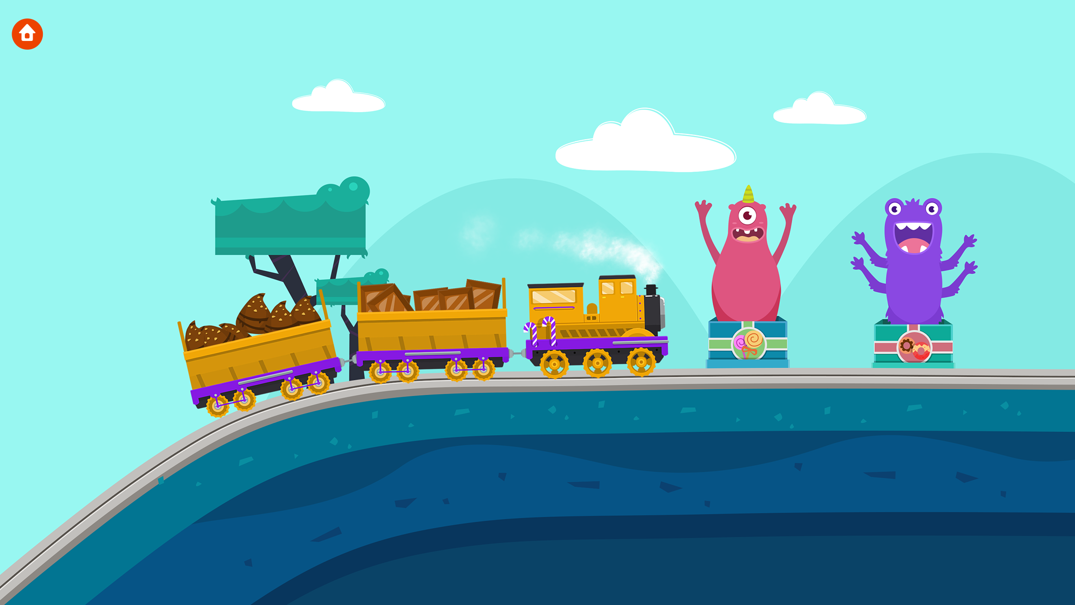 閃電小火車 - 兒童遊戲