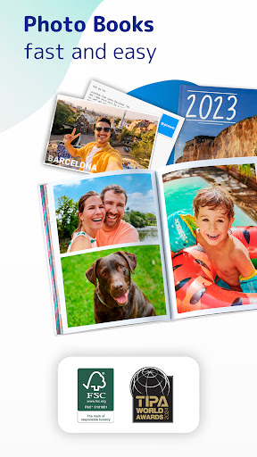 Android application Pixum Photo Book and postcard screenshort