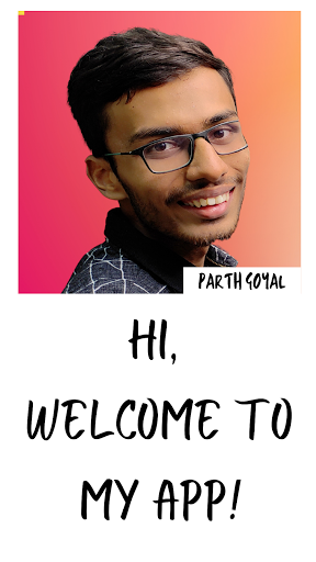 Android application Parth Goyal screenshort