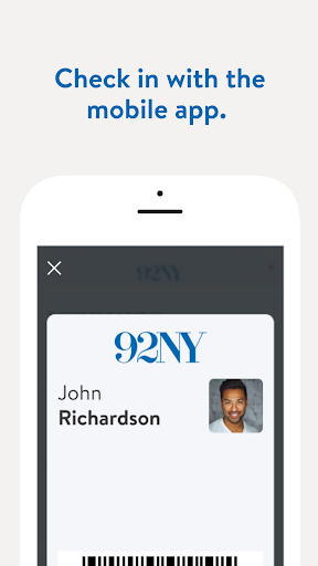Screenshot of 92NY