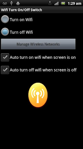 Auto Wifi On Off Switch Trial