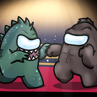 Among Us Kong vs Godzilla Mod