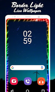 Скачать Borderlight Live Wallpaper & LED Color Edge Онлайн бесплатно на Андроид
