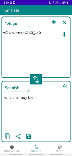 True Telugu Translator Screen 3