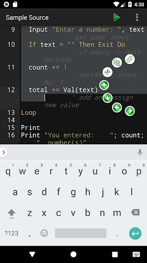 BASIC Programming Compiler Screen 3