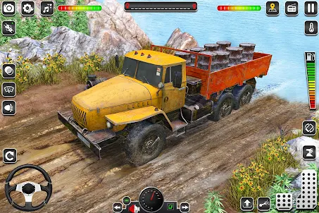 Trò chơi lái xe tải bùn