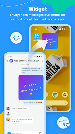 Android application Livestatus screenshort