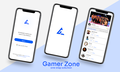Android application Gamer Zone screenshort
