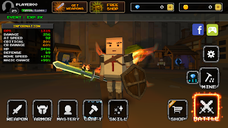 Game screenshot ピクセルブレードM mod apk