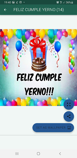YERNO CUMPLEAÑOS FELIZ Screen 3