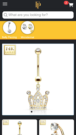 Android application Piercing Flamboyant screenshort