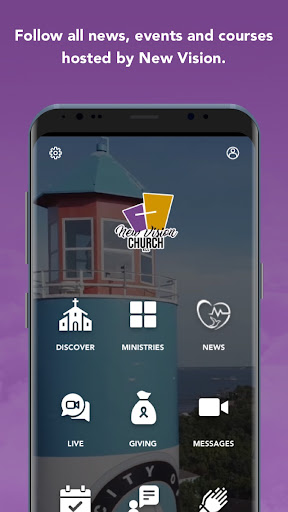 Android application The New Vision screenshort