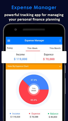 Expense Manager: Money Manager Screen 2