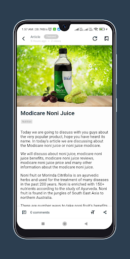 Modicare Products Knowledge Screen 3