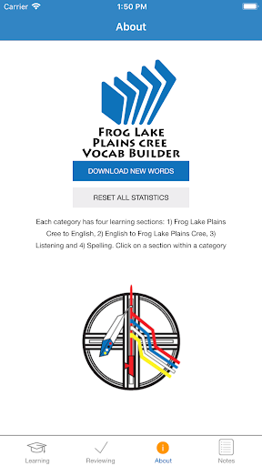Android application Frog Lake Vocab Builder screenshort