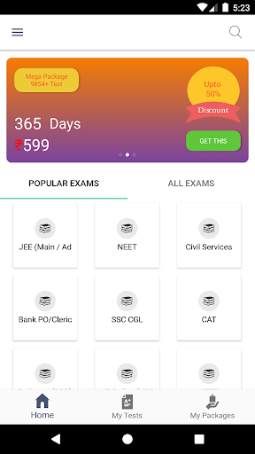 Career Capital TestSeries Screen 2