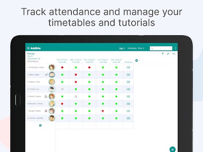 Additio App for teachers Screenshot