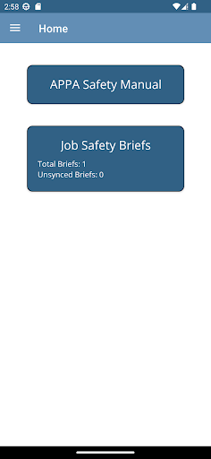 My ESAMS Mobile Screen 2