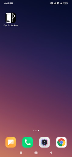 Android application Eye Protection - Night Filter screenshort