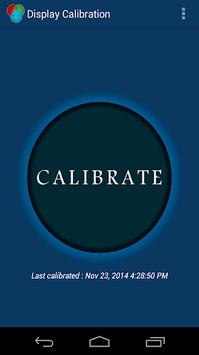 Display Calibration Screen 2