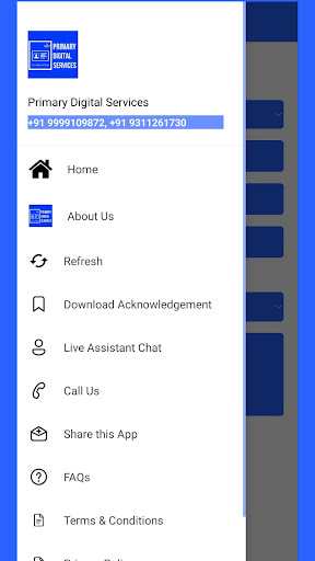 Primary Digital Services Screen 2