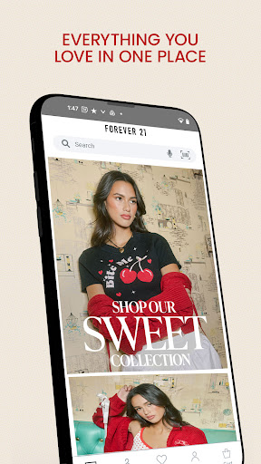 Screenshot of Forever 21-The Latest Fashion