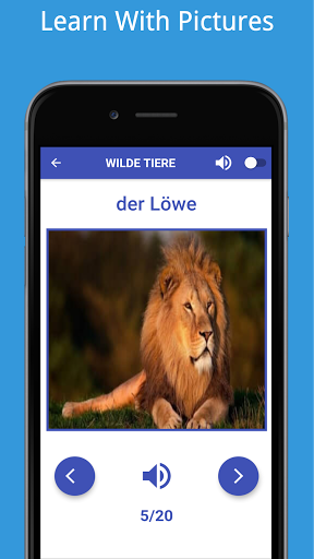 Learn German Words Screen 3