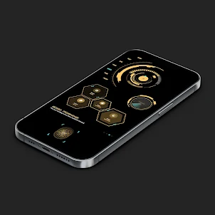 Neon Space Theme for KLWP