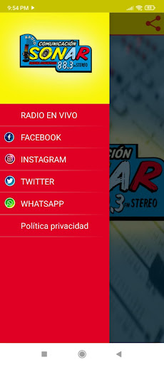 Radio Sonar Stereo Screen 2