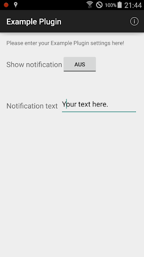Example plugin for EgiGeoZone Screen 2